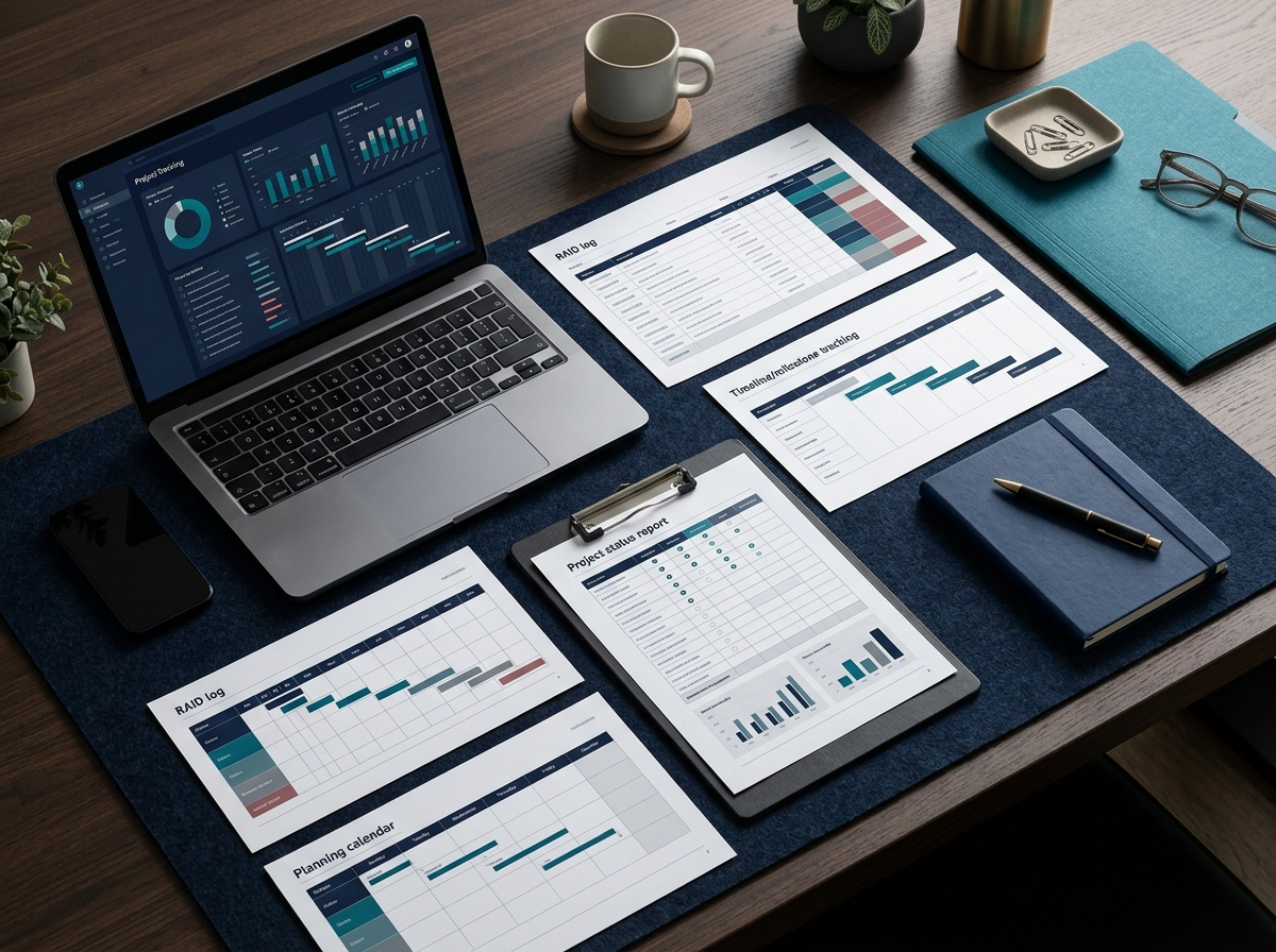 Project management templates, planning documents and professional business resources